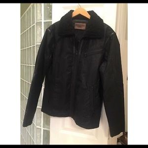 Robert Comstock Men’s Nylon / Sheepskin Jacket